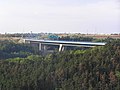 Autobahnbrücke Lochkovský most, Teil des Prager Rings