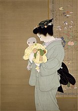 Mère et enfant (1913), Musée national d'Art moderne de Tokyo.