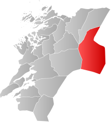Log vo da Gmoa in da Provinz Nord-Trøndelag