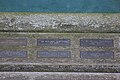 Name Plates, Clevedon Pier, Clevedon, England.