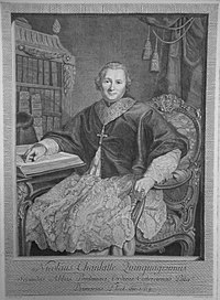 Nicolas Chanlatte, abbé de Pontigny (1764-1788).