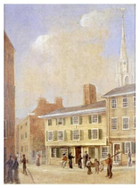 North Square, ca.1845, by Rupert Sadler