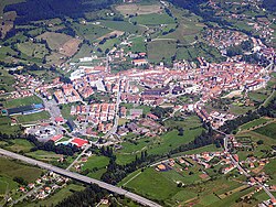 Skyline of Grado (Asturias)