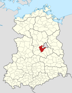Circondario di Potsdam – Localizzazione