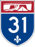 Autoroute 31 shield