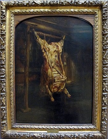Rembrandt, bue squartato, 1655, 01.JPG