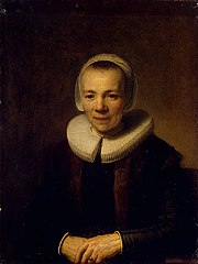 Rembrandt, Portret van Baertje Martens, 1640, Hermitage, Sint-Petersburg