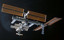 The ISS was slowly assembled over more than a decade of spaceflights and crews STS-115 ISS after undocking.jpg