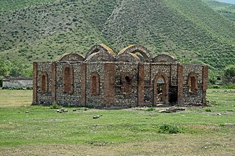 Edificio en ruinas en Gubadli