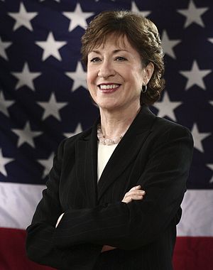 Susan Collins (R-ME), member of the United Sta...