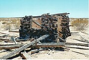 Ruins of an 1890s Ranch house in Sentinel.