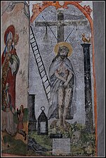 fresco Lijdende Christus