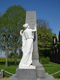 The war memorial at Soyécourt