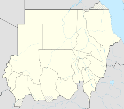 Location map Sudan