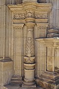 Dalbade church: Candelabra column.