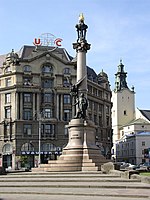 Украина-Львов-Памятник Адаму Мицкевичу-2.jpg