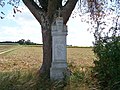 Denkstein zum Andenken an die heilige Ottilia