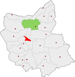 Location of Varzaqan County in East Azerbaijan Province