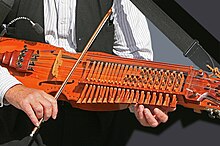 A nyckelharpa being played Vaxholm 8556 (1158877619).jpg