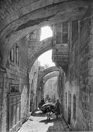 Via Dolorosa, Jerusalem.