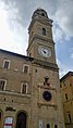 La torre e l'orologio.