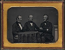 Wendell Phillips, William Lloyd Garrison and George Thompson, 1851. Print Department Collection, Boston Public Library