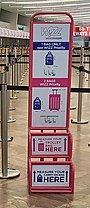 Wizz Air Gepäck-Sizer