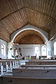 Vue intérieure de l'église de Zweisimmen.