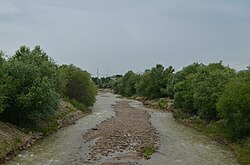 Эшкакон около устья в Учкекене