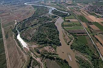 Речни острови кај Јосифово во Вардар