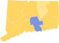 Results for the 1838 Connecticut gubernatorial election by county.