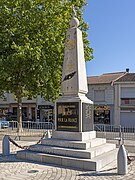 Le monument aux morts.