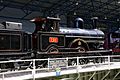 LNWR locomotive 790 Hardwicke on the National Railway Museum turntable in York UK