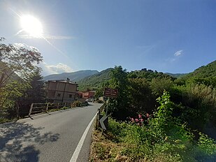 A Culetta de Sutta, Castergiancu, âtra vista daa stradda