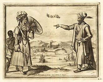Μια κυρία και ένας κύριος της Γκόα, 1725