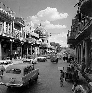 شارع الرشيد، بغداد 1961