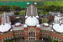 Playing fields from the Clock Tower Aston Webb from UOB Clock Tower.JPG