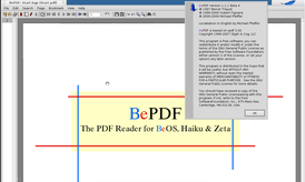 Скриншот программы BePDF