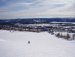 View of the village