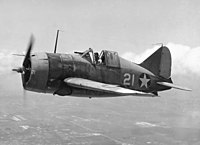 F2A-3 バッファロー(1942年撮影)