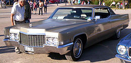 Una Cadillac Coupe de Ville del 1970