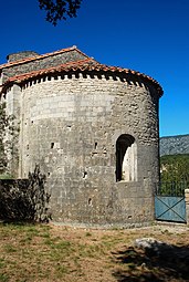 Chapelle Saint-Étienne d'Issensac.