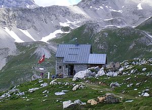 Cufercalhütte von Osten