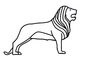 Эмблема дивизии — Брауншвейгский лев
