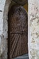 Zdobené stredoveké kovové dvere vedúce do sakristie