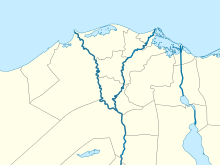 Battle of Heliopolis is located in Nile Delta