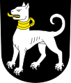 Dogge im Wappen von Ermatingen