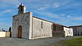 L'église Saint-Ouen, vue par l'ouest.