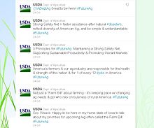 A stream of Twitter posts from the U.S. Department of Agriculture FavBlogs - Flickr - USDAgov.jpg