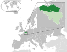 Фламандское сообщество в Бельгии и Europe.svg